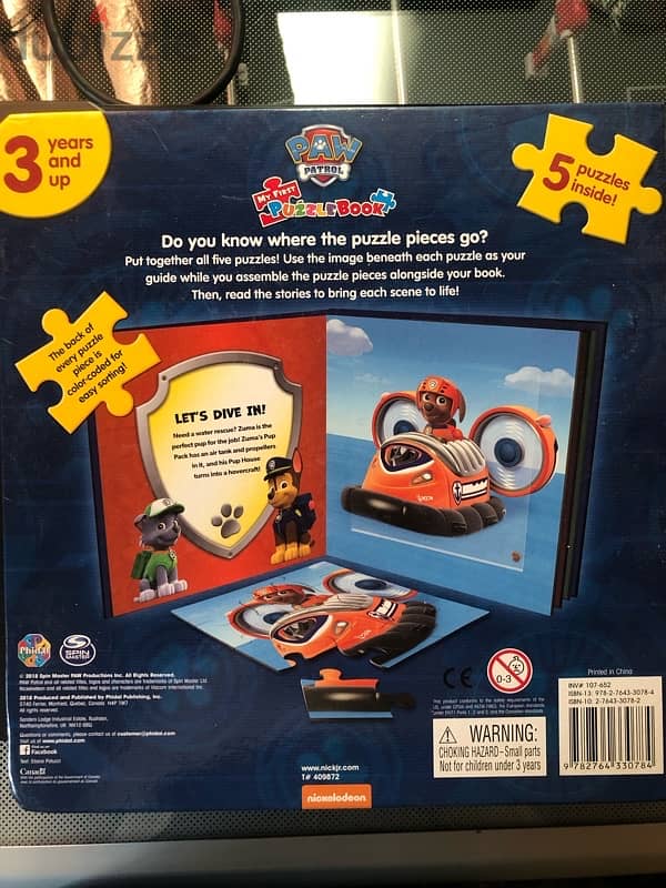 paw patrol - my first puzzle book 5