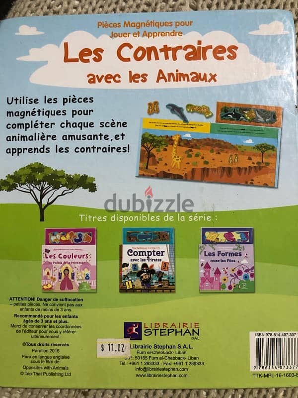 les contraires avec les animaux 1