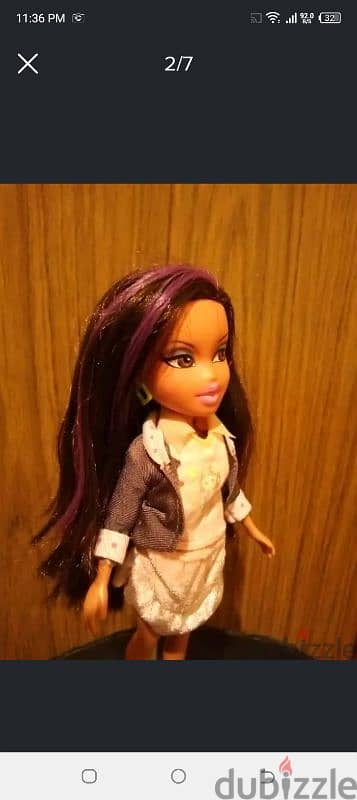 Bratz YASMIN ALL GLAMMED UP DESIGNER STREAKS MGA As new doll+Boots=25$ 2