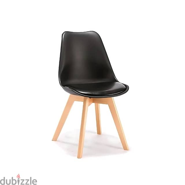 Modern Dining Chair with Wooden Legs & 5 Vibrant Color Options 9