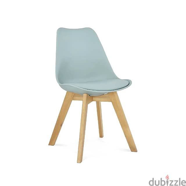 Modern Dining Chair with Wooden Legs & 5 Vibrant Color Options 12