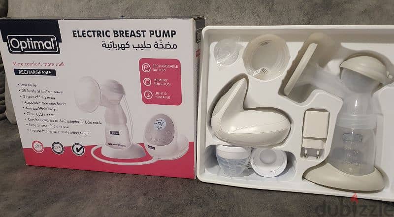 Optimal single electric breast pump 2