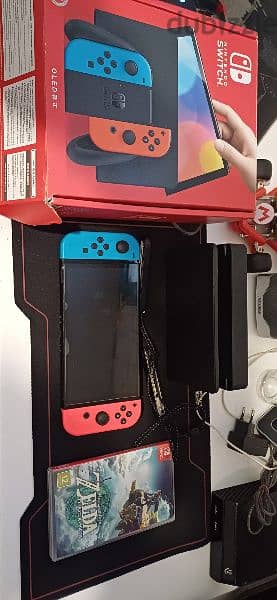 Used Nintendo Switch - Perfect condition,  low Usage 0