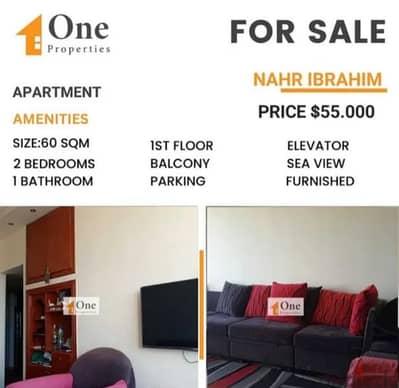 APARTMENT FOR SALE IN NAHR IBRAHIM