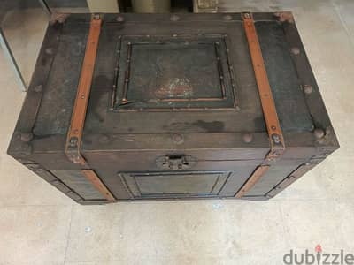 Vintage travel trunk