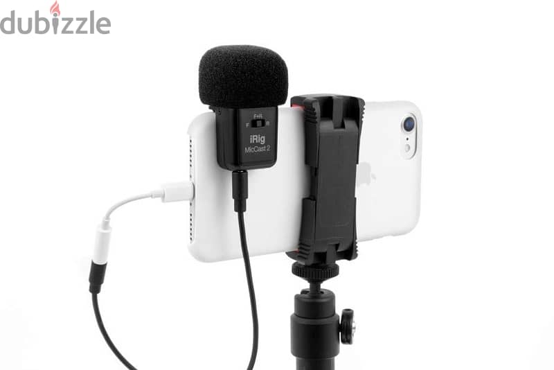 IK Multimedia iRig Mic Cast 2 Mini Vocal Microphone for iphone 1