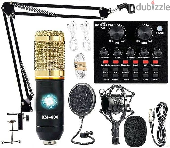 BM800 V8 tiktok live recording audio studio bundle 0