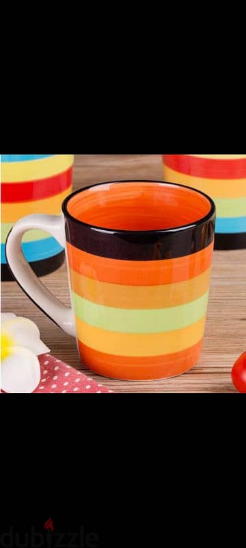 spiral colors plates and mugs 1