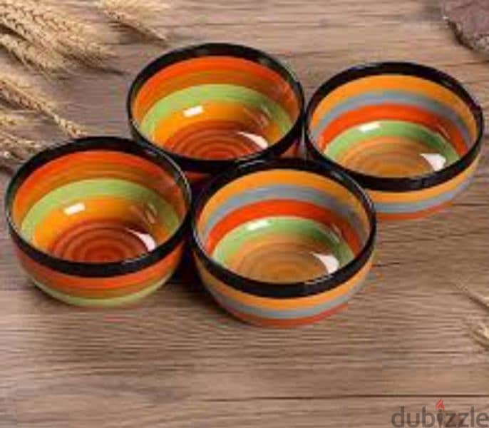 spiral colors plates and mugs 5