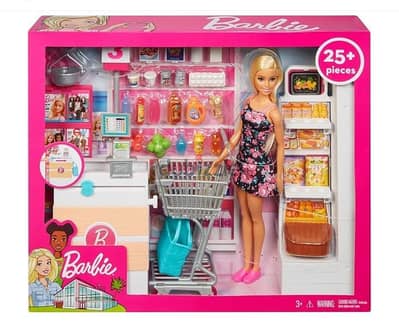 Barbie Doll & Playset, Supermarket