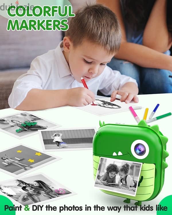 Kizeefun Kids Camera Instant Printing: Camera for Kids 4