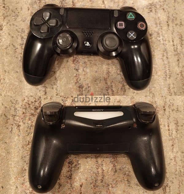 PS4 slim used like new with 4 controllers and 3 games 5