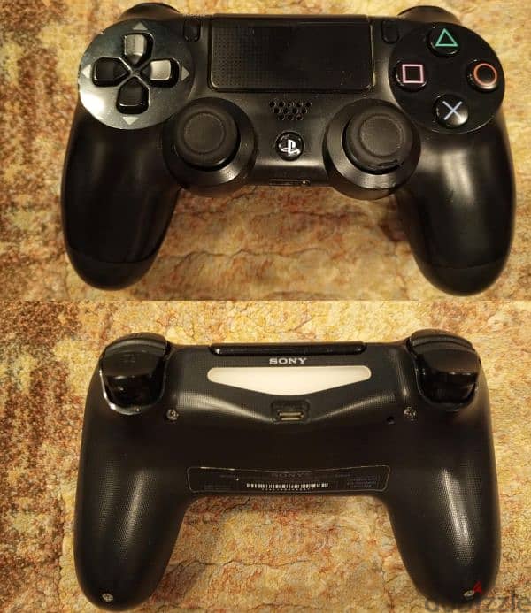 PS4 slim used like new with 4 controllers and 3 games 6