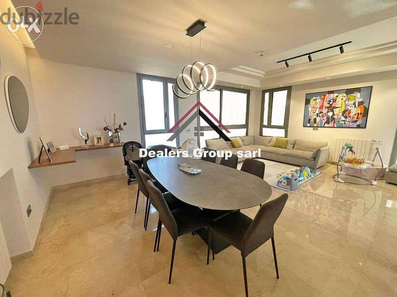 Waterfront City Dbayeh ! Beautiful Apartment with Partial Sea View 0