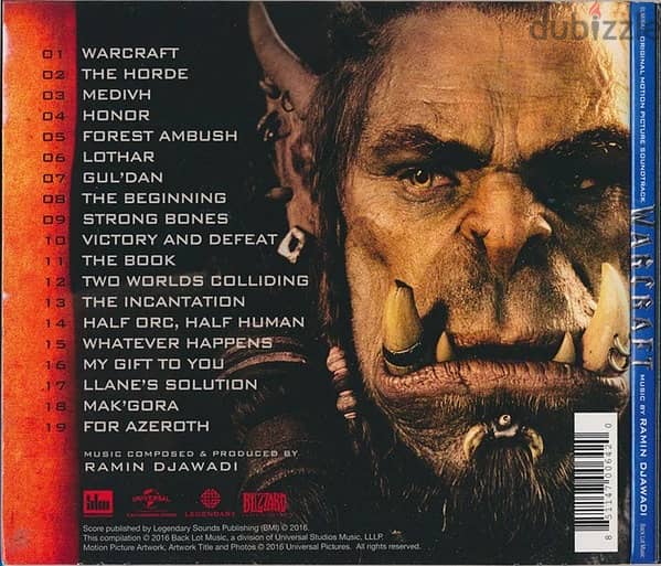 Warcraft (Soundtrack) 1