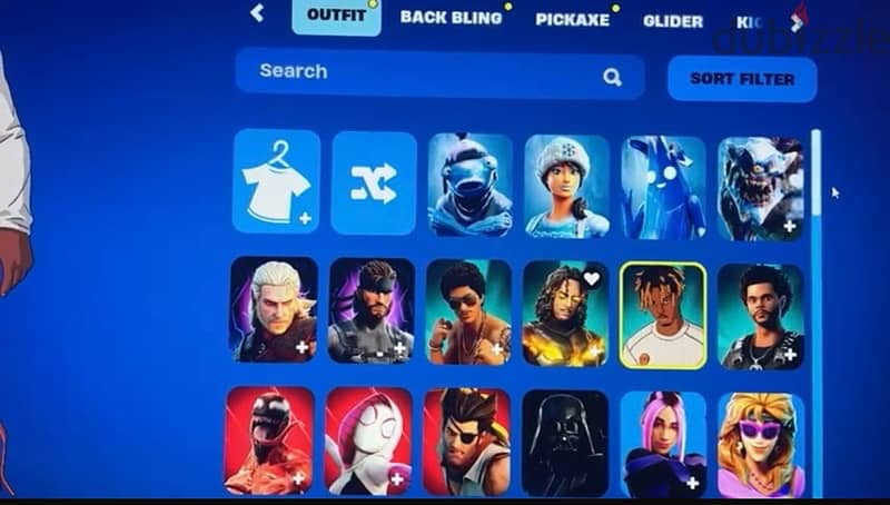 fortnite account Galaxy,Iconic,Season 3,Glow 0