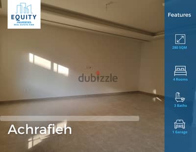 280 SQM Apartment For Sale Achrafieh شقق للبيع #JZ126524