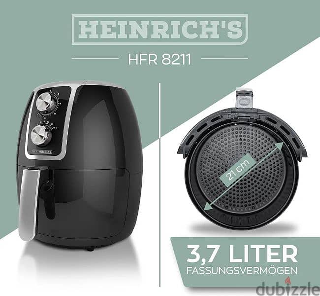 HEINRICHS air fryer (Germany) 2