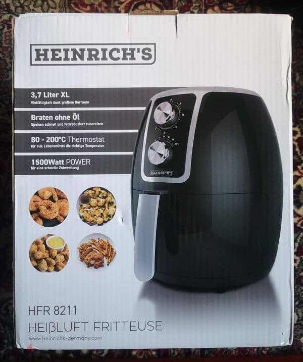 HEINRICHS air fryer (Germany) 6