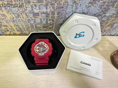 baby-g casio pink color from sundial limited edition never worn