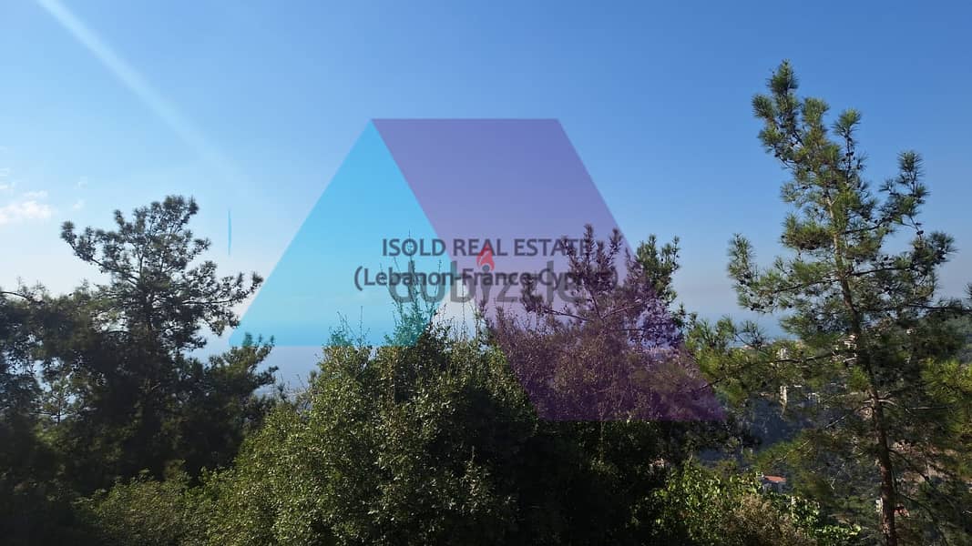 Land + Mountain/Sea View for sale in Nabey  -  أرض للبيع في ناباي 1