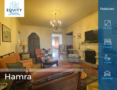 250 SQM Apartment For Sale In Hamra شقق للبيع #HG126823