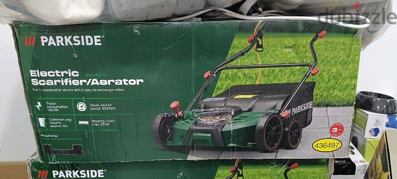 aerator / scarifier parkside 3