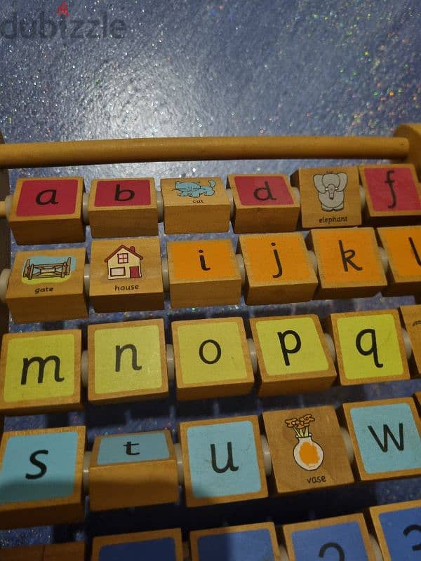 ELC Wooden Alphabet Stand 1