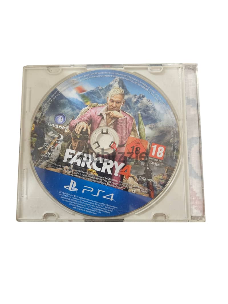 Sony Farcry 4 working perfect ps4 game 0