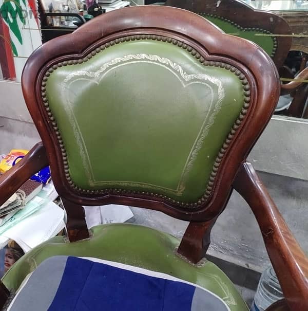 Antique Office desk and chair 1