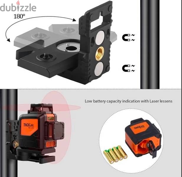 Tacklife laser spirit level SC-L04 30M 0