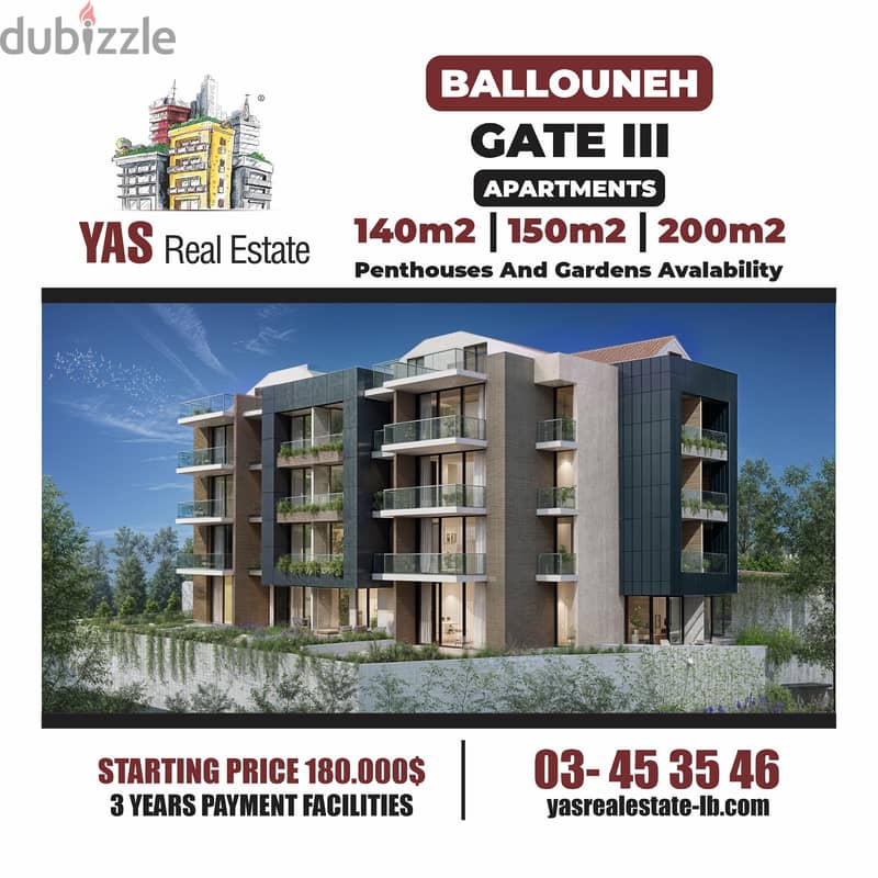 Ballouneh 280m2 | Under Construction | Payment Facilities | View | 0