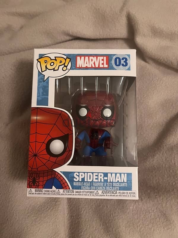 Funko Pop Marvel Spider Man 0