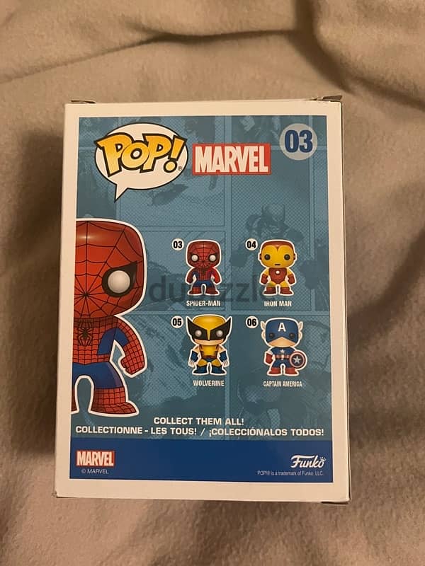 Funko Pop Marvel Spider Man 1