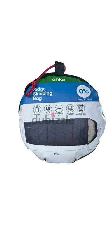 anko ridge sleeping bag 0°c 4