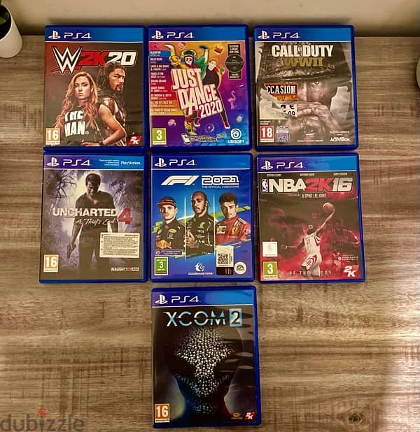 ps4 games and cds 1