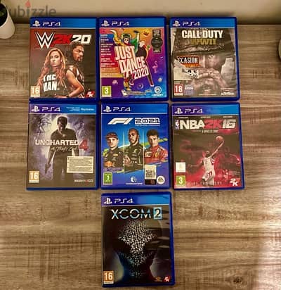 PS4 Games and Cds