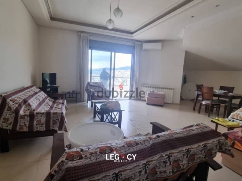 Short Term Roof Apartment For Rent In Mtayleb 0