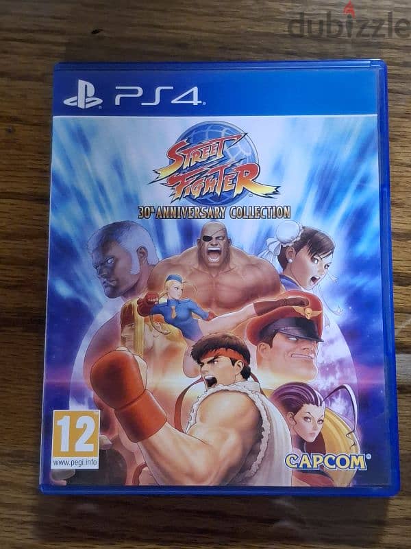 Street Fighter cd ps4 0