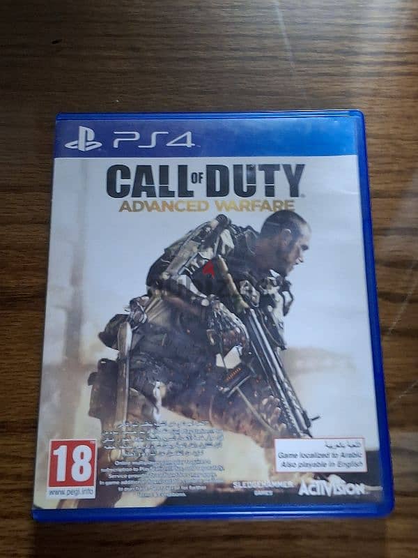 Call of Duty Advanced Warfare cd ps4 0