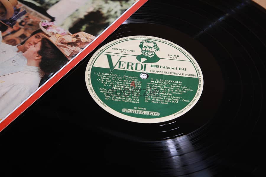 Verdi 3 Brani da Ernani Music Record/Vinyl 1