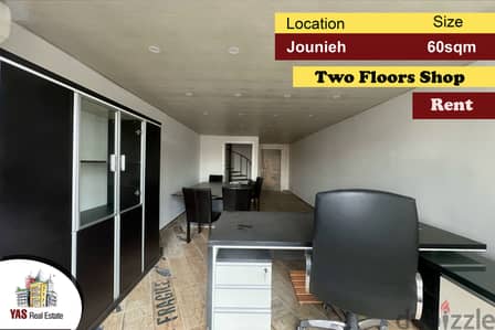 Jounieh 60m2 | Shop For Rent | Perfect Investment | Two Floors Shop|EH