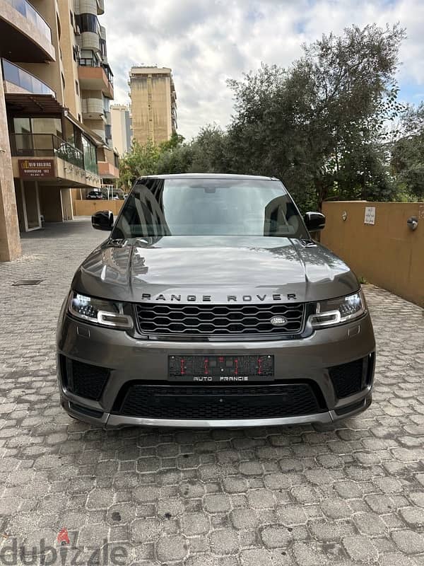 Range Rover Sport V8 supercharged 2018 gray on black (clean carfax) 0