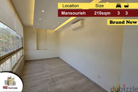 Mansourieh 210m2 | Brand New | Calm Area | Prime Location | PA