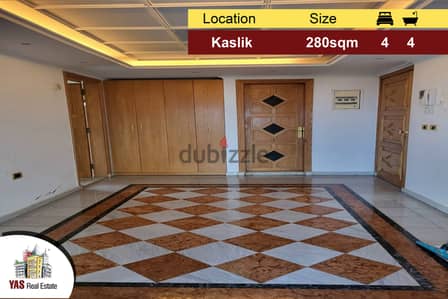 Kaslik 280m2 | Sea View | Well Maintained | Prime Location | PA