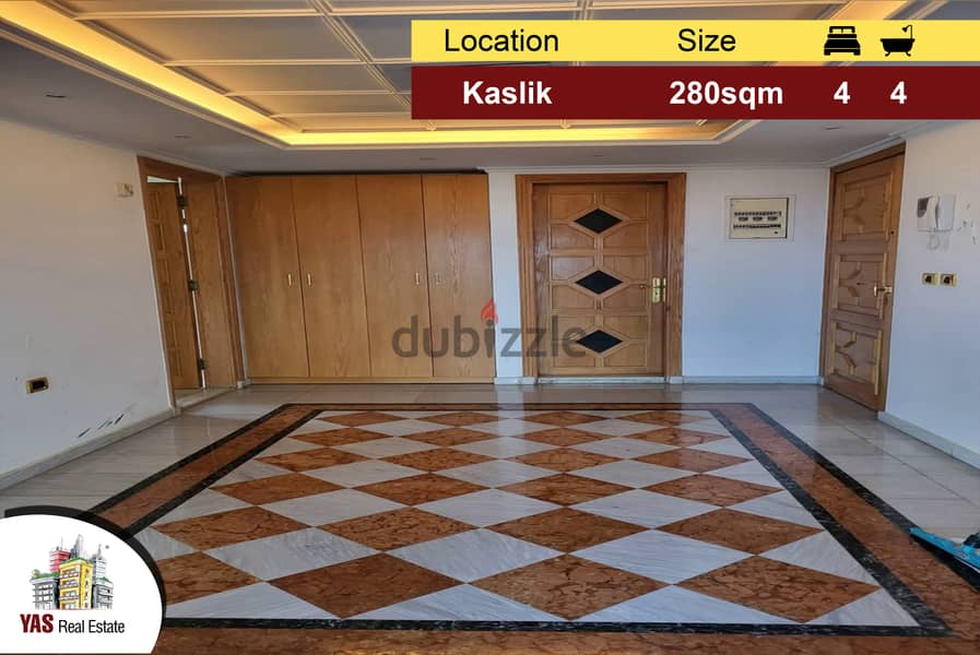 Kaslik 280m2 | Sea View | Well Maintained | Prime Location | PA 0