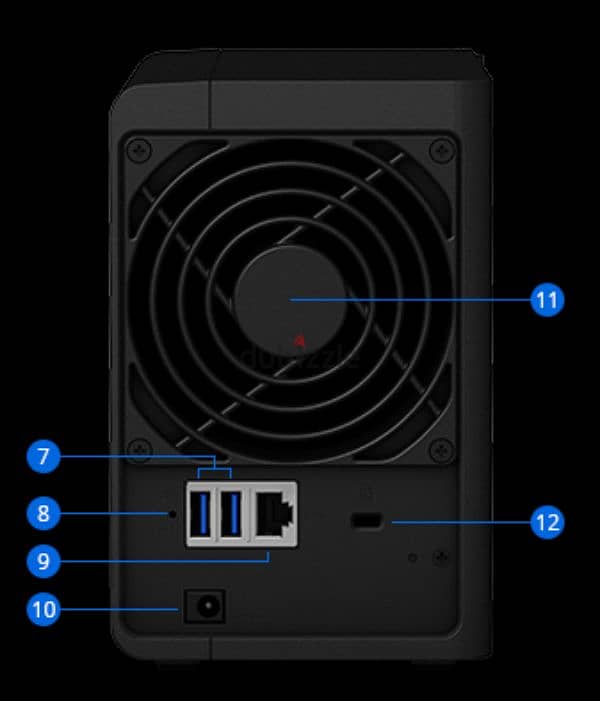 synology nas ds720+ SSD HDD station 2