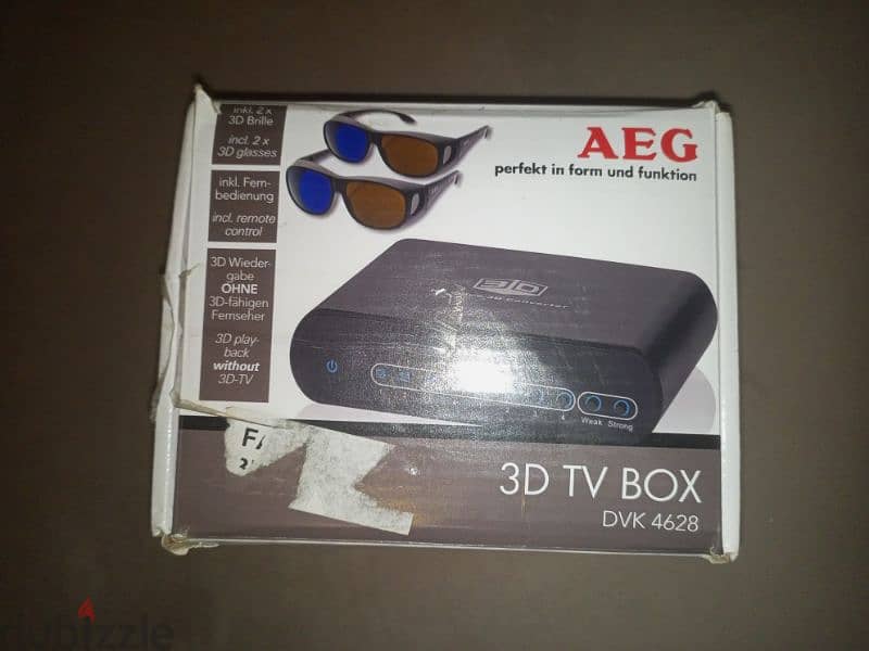 AEG 3d tv box 0