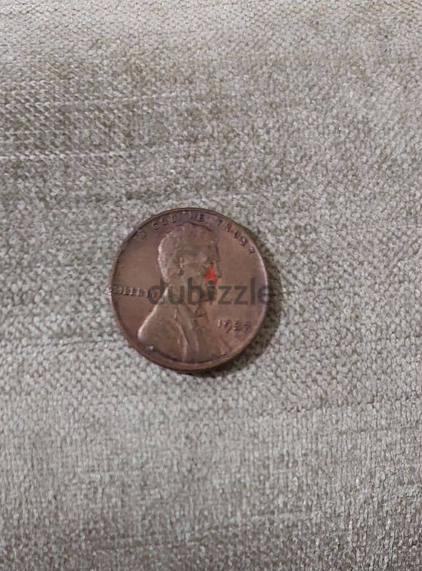 USA Lincolin Wheat cent coin 1937 0