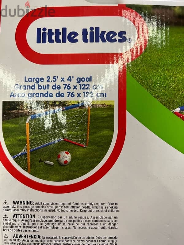 soccer set little tikes 2